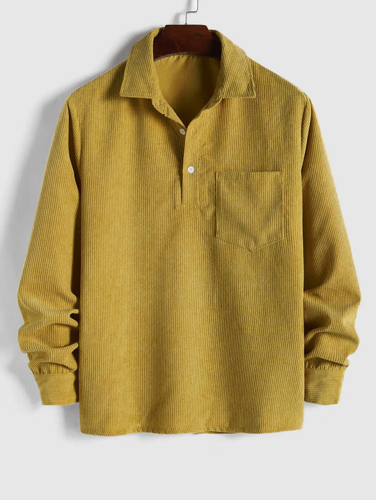 Calvin's | Corded Classic Long Sleeve Shirt