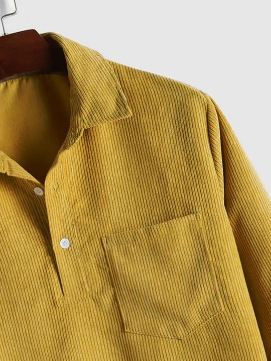 Calvin's | Corded Classic Long Sleeve Shirt